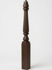  R-4811 48" Reeded Pin Top Ohio Starting Newel Post - Walnut