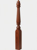  R-4811 48" Reeded Pin Top Ohio Starting Newel Post - Mahogany