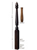R-4815 60" Reeded Pin Top Ohio Starting Newel Post - Dimensional Information