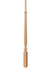 F-2715 40" Fluted Ohio Regency Stairways Baluster - Red Oak