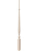 R-2715 40" Reeded Ohio Regency Stairways Baluster, Hard Maple