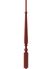 R-2715 40" Reeded Ohio Regency Stairways Baluster, Brazilian Cherry