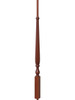 R-2715 40" Reeded Ohio Regency Stairways Baluster, Mahogany