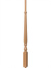 R-2715 40" Reeded Ohio Regency Stairways Baluster, White Oak