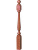 4840 48" Ball Top Ohio Starting Newel Post - American Cherry