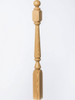 4840 48" Ball Top Ohio Starting Newel Post - Yellow Pine