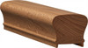 6210P Mahogany Plowed Handrail