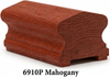 6910P Mahogany Plowed Handrail