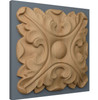 Acanthus Rosette, 3-1/2 2