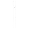 9087CS 2 1/4" x 44" Double Bar Contemporary Baluster