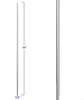 2970 Plain Round Gothic Baluster