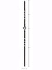 FIH5515-44 Hollow Single Basket Two Twists Baluster