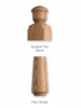  F4042 Plain Landing Red Oak Newel Post 