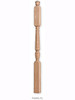 F4445-FL Fluted Landing Newel Post