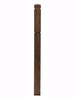 HF4900 Routed Newel Post, Stained