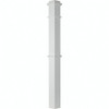 AFP-4375 Actual Flat Panel Box Newel Post, Primed