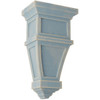 Alpine Wood Vintage Decor Corbel (CORWD06X04X11AP) Driftwood Blue