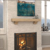 The Cherokee Mantel Shelf, Fontana Finish (355) Lifestyle View 1