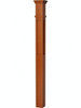  MFP-4375 Actual Flat Panel Mission-Style Box Newel Post American Cherry