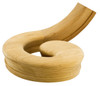 SP-7235 Red Oak Right Hand Volute for the 6010 Handrail
