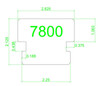 7800 Modern Handrail CADD