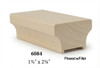 6084P Plowed Contemporary Handrail - Poplar