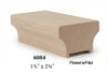6084P Plowed Contemporary Handrail - Soft Maple