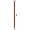 4200 48" S4S 3.25" Newel Post