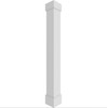 Square Non-Tapered Smooth PVC Endura-Craft Column Wrap Kit, Standard Shown