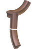 SP-7055 2-Rise Quarter-Turn Gooseneck, Red Oak