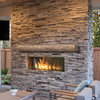 Cumberland Non-Combustable Fireplace Mantel Shelf Wheat Outdoor
