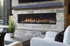 NCL Linear Non-Combustable Fireplace Mantel Shelf, Graphite Outdoor