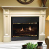 The Classique Fireplace Mantel Surround, 56" (140-56), Life Style View