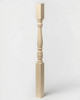 5005 31" Hampton Square Top Baluster, Poplar