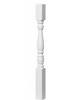 5005 31" Hampton Square Top Baluster, Prefinished White