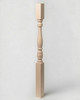 5005 31" Hampton Square Top Baluster, Soft Maple