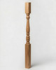 5005 31" Hampton Square Top Baluster, Hickory