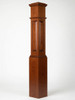 ARP-4092 Actual Raised Panel Large Box Newel Post, Brazilian Cherry