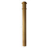 4075 Primed with Special Species Trim Plain Box Newel Post