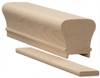 6010P Plowed Handrail - Hard Maple