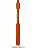 4300 Ball Top Starting Newel Post, Brazilian Cherry