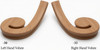 7030 Left Hand or 7035 Right Hand Volute - Alder