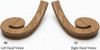 7030 Left Hand or 7035 Right Hand Volute - White Oak