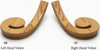 7030 Left Hand or 7035 Right Hand Volute - Yellow Pine