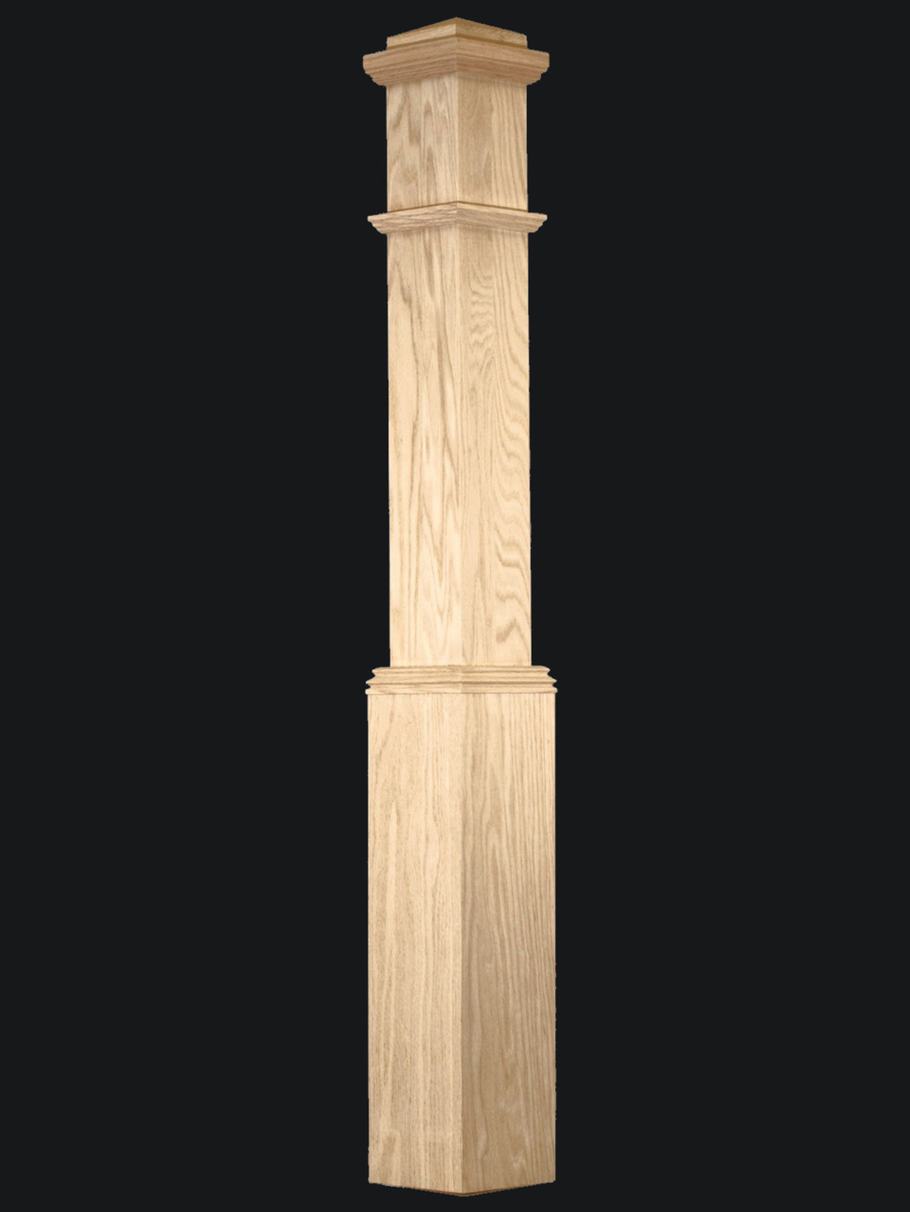 C 4091 Plain Traditional Box Newel Westfire Stair Parts