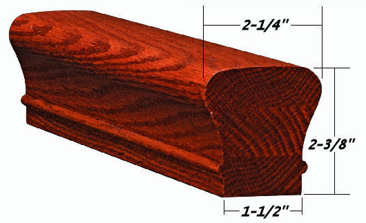 6010 Brazilian Cherry Handrail