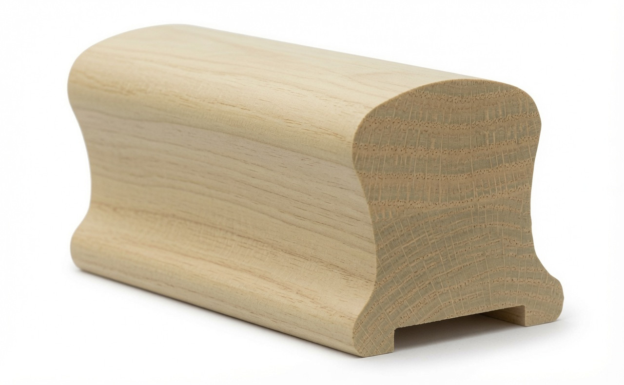 9100P Plowed Poplar Handrail