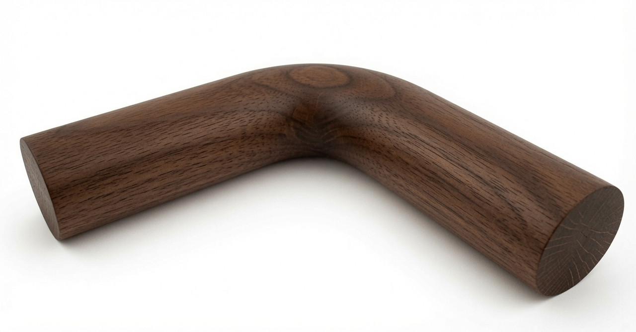 7023 2" Full Round Handrail in Walnut