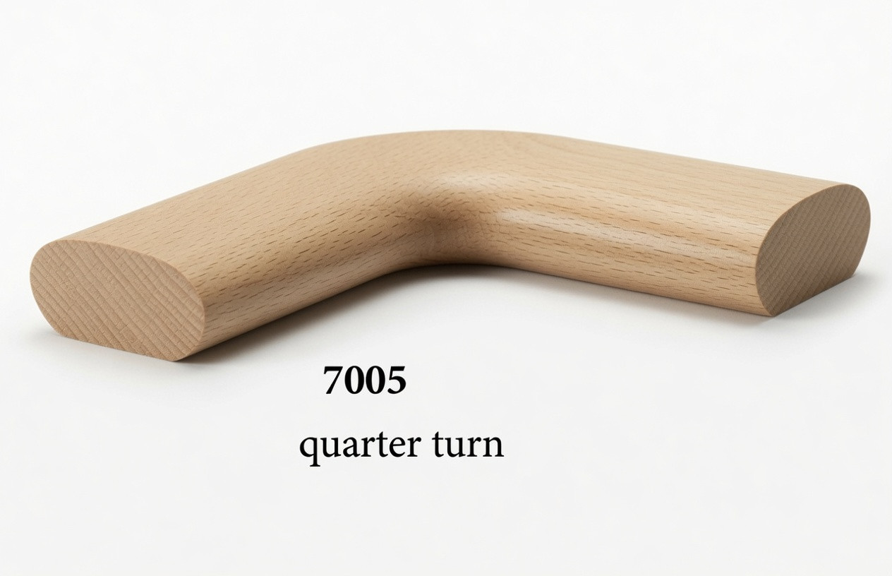 7005 Level Quarter-turn for the 6042 Handrail - Beech