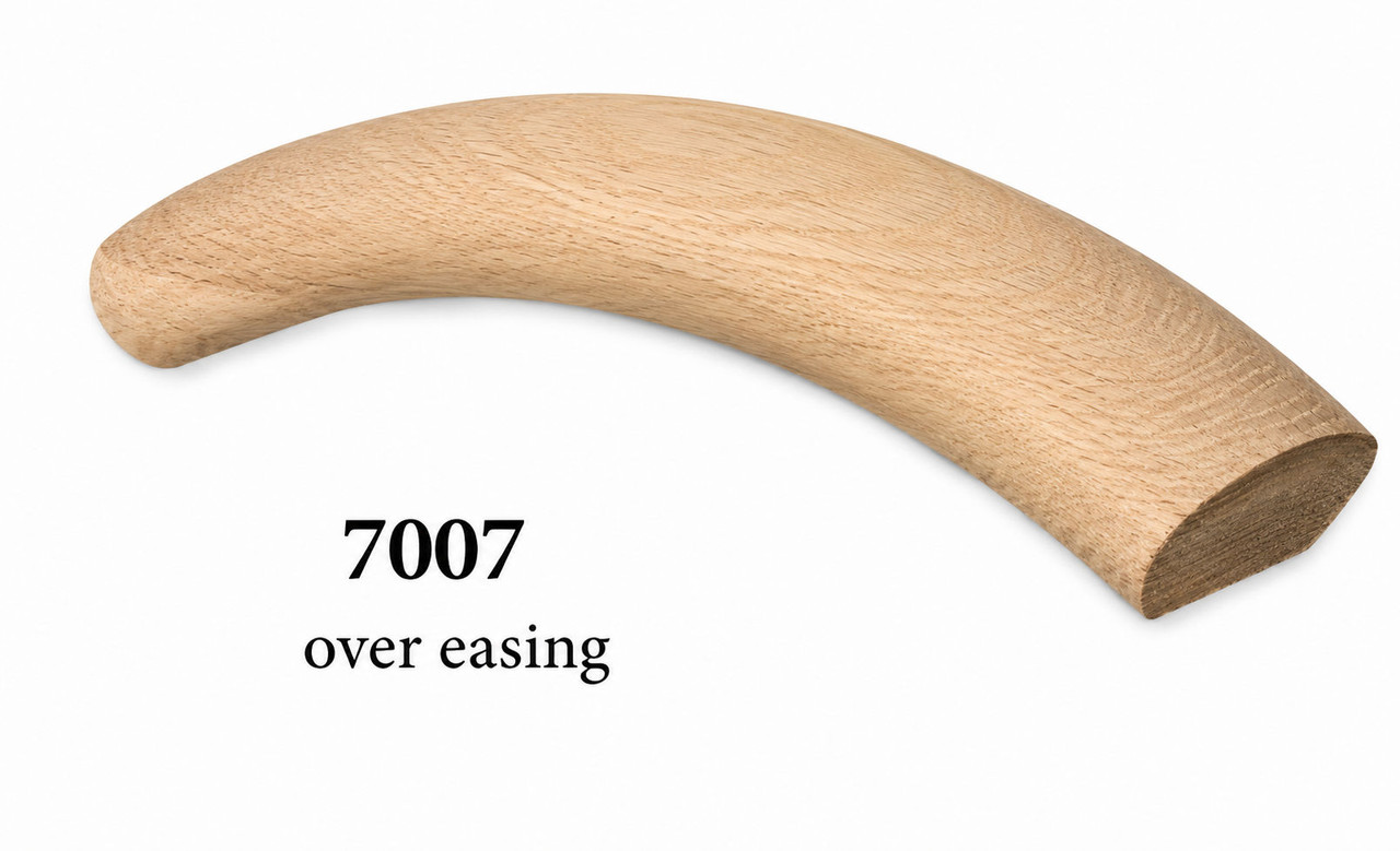 7007 Over Easing for the 6042 Handrail Oval Handrail - Red Oak